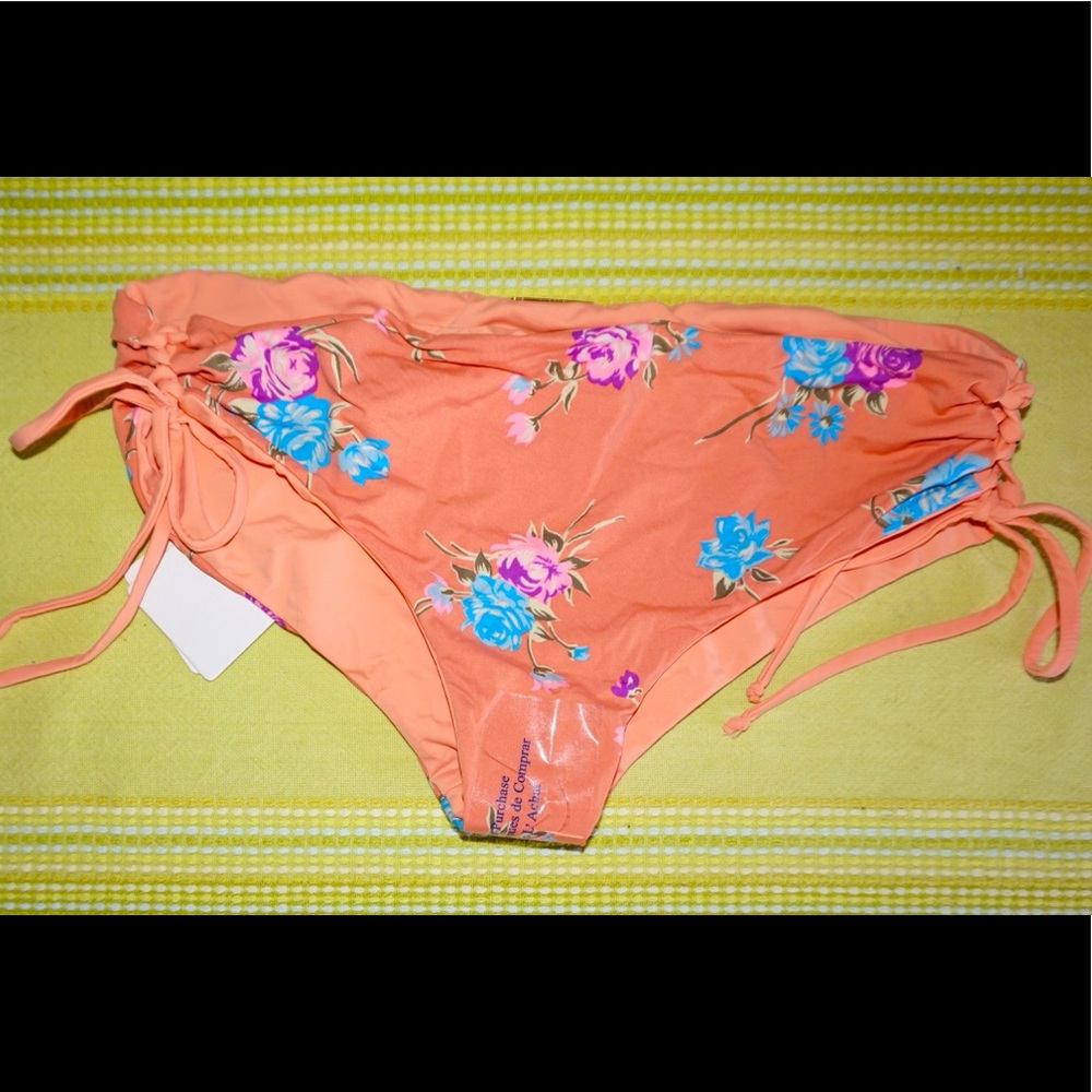 San Lorenzo LOLA Honey Bee Lace-up Tie bikini bottom